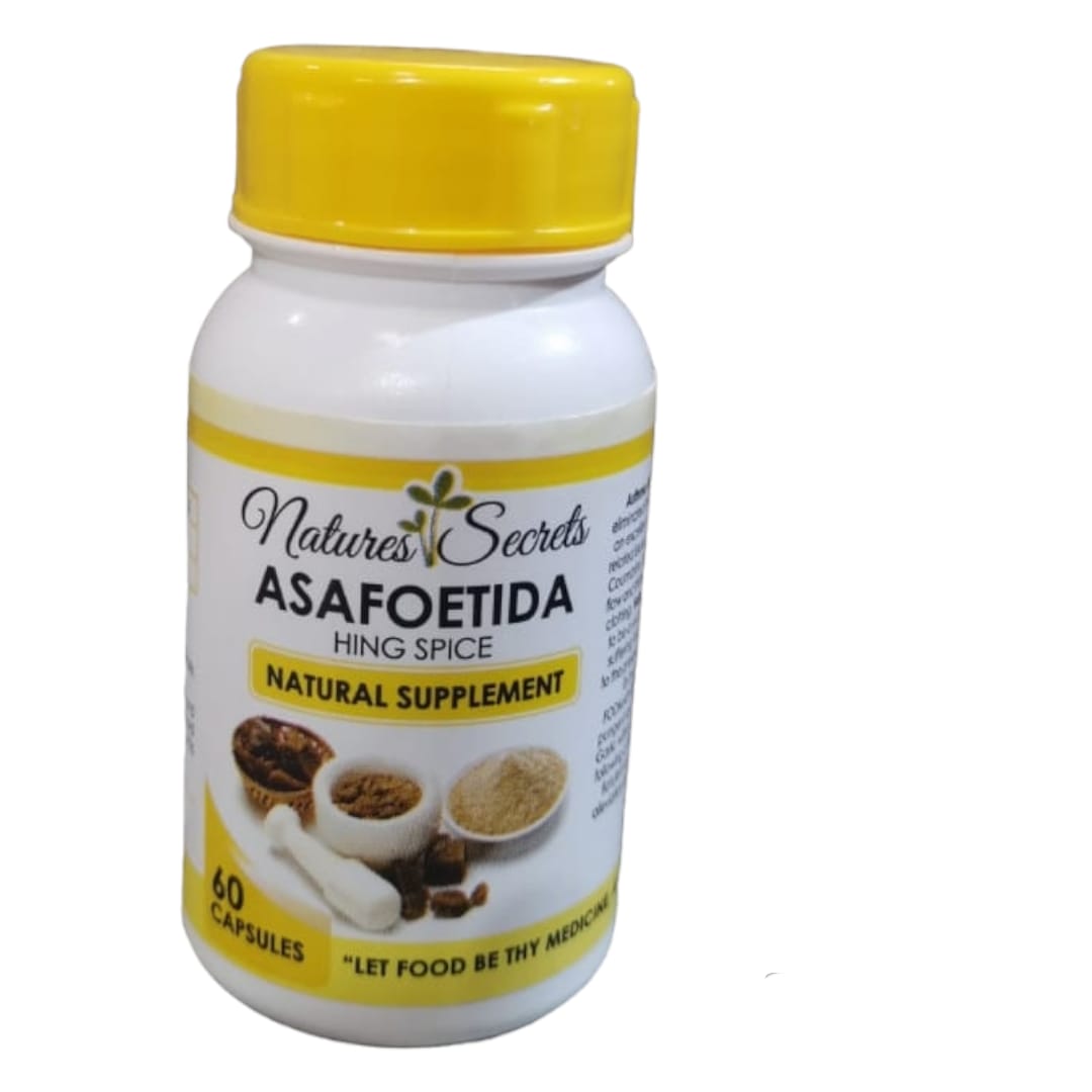 Nature’s Secret Asafoetida Capsules – Al Ansaar Shoppe